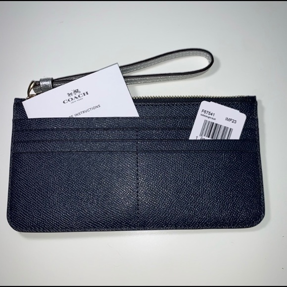 SOLD - Coach zip top wallet - Picture 6 of 6